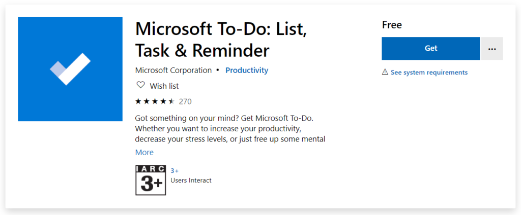 manage tasks with microsoft to-do