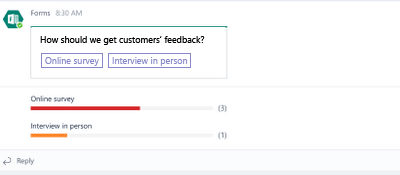 Microsoft Teams – Create a Quick Poll for your Team Members
