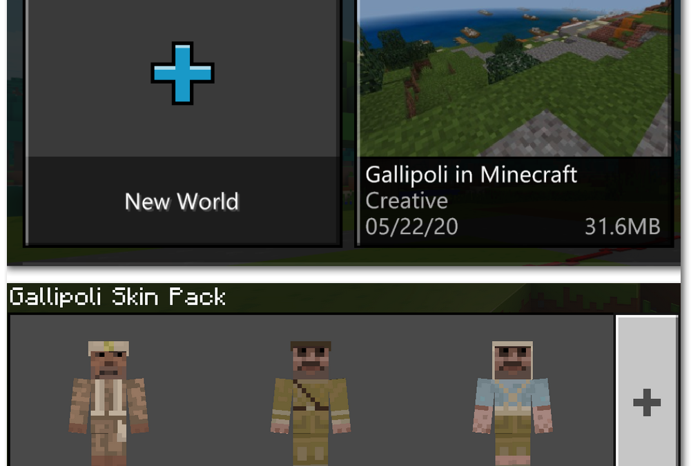 Minecraft: Education Edition – Gallipoli World