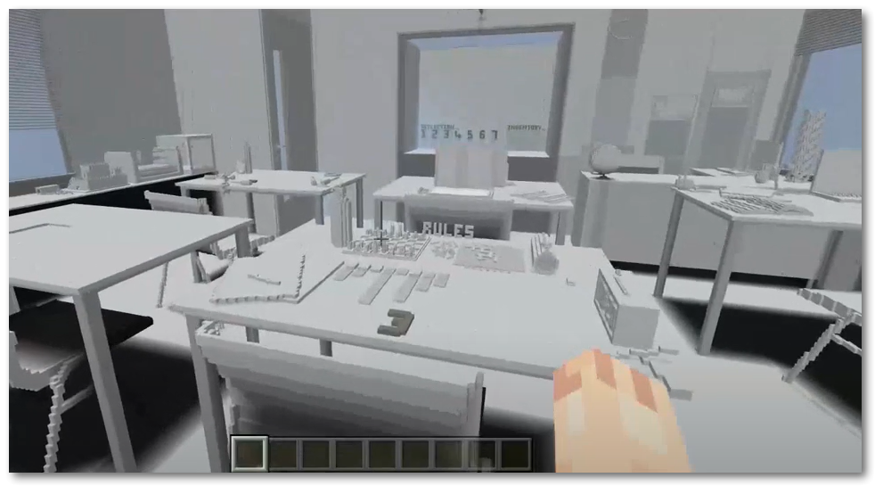 Minecraft education edition classroom