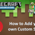how to add custom skins to minecraft education