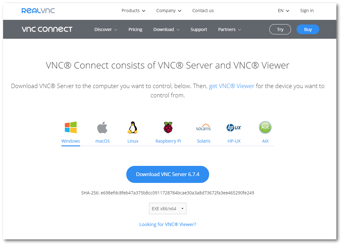 Best remote software realvnc vnc server viewer