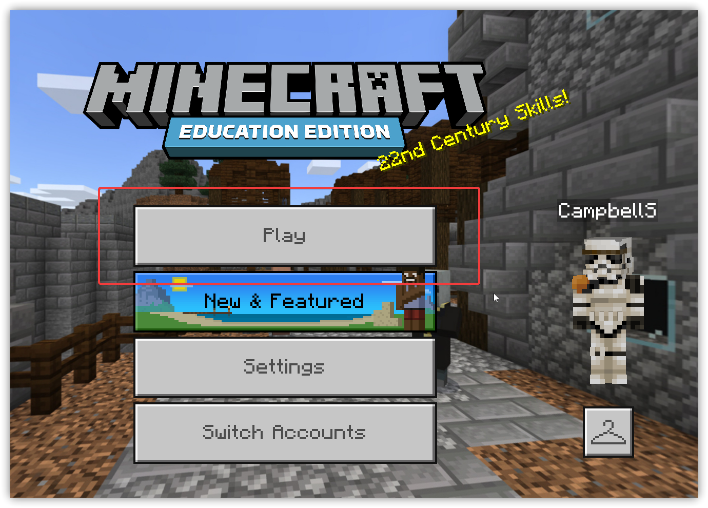 Minecraft Education for iPad