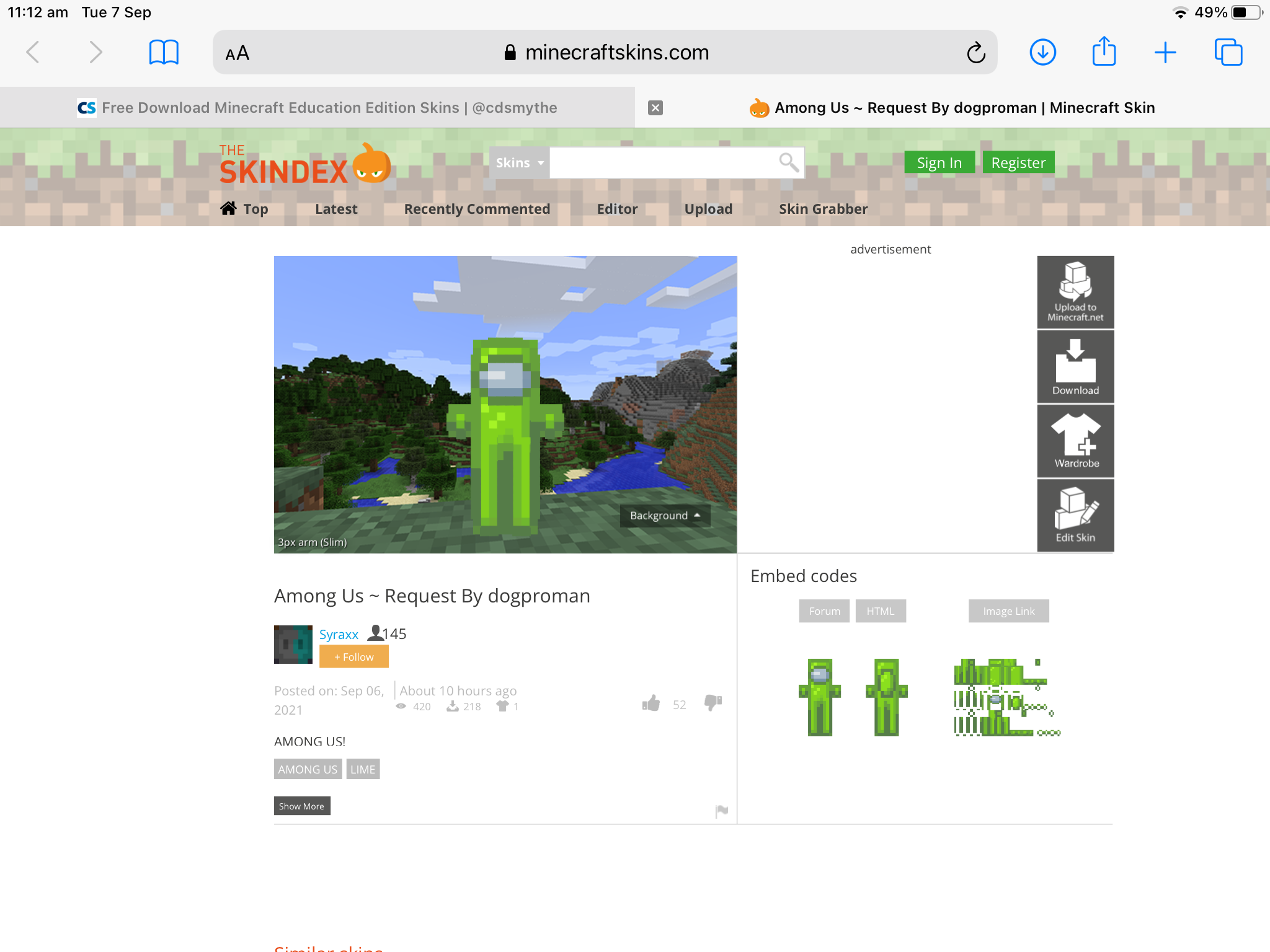 GitHub - crazynoob458/minecraft-education-skin-installer: a minecraft skin  installer for education edition